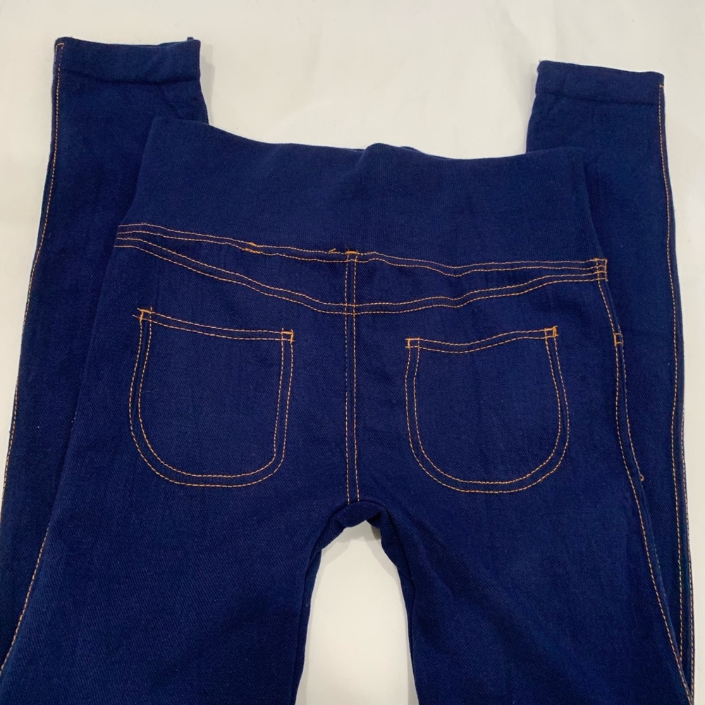 YITONG blue leggings stretch one size